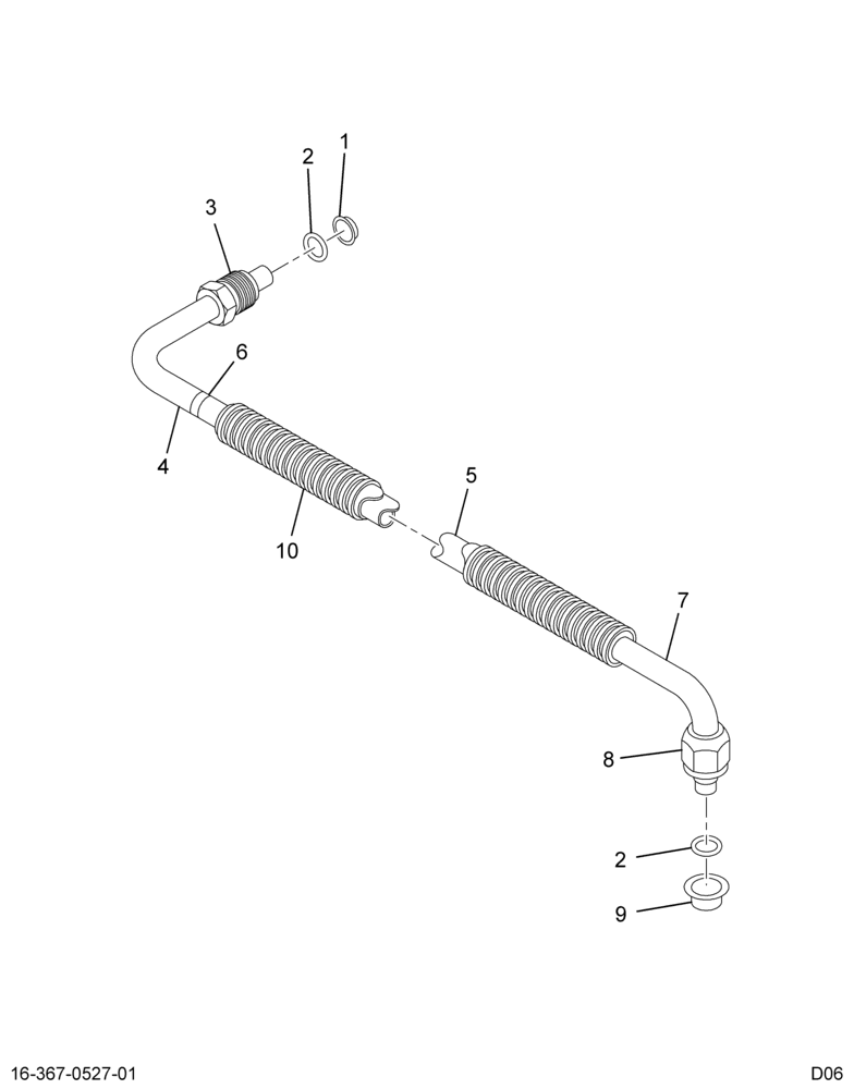 ..HOSE ASSY DRYER TO EVAP (7E7Z-19835-AA)