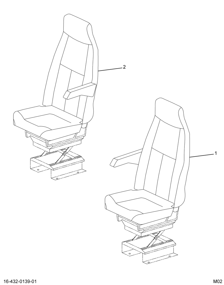 ..KIT SEATS*DRVR AIR RIDE  PASS (Eng. 4C4O-6500034-LAW)