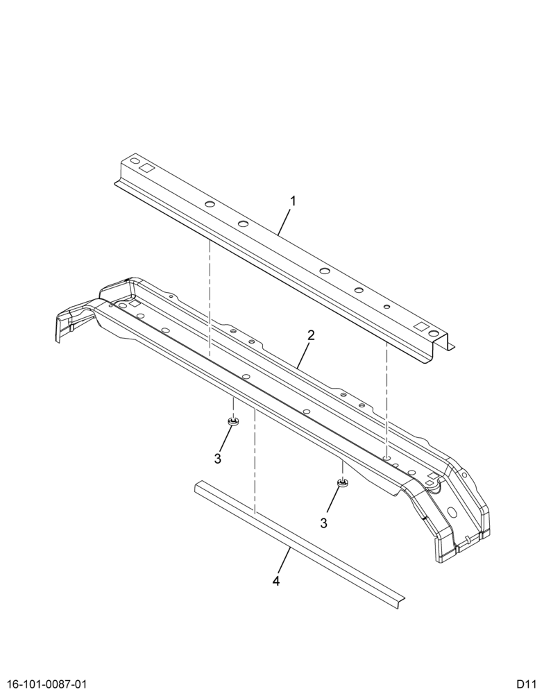 ....REINFORCEMENT  REAR SILL ASM (BC4Z-7210792-A)