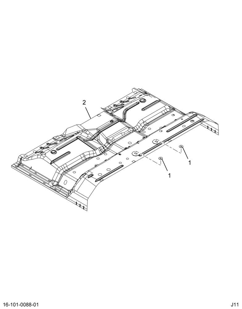 ........PANEL  ASM  FLOOR REAR RC (BC4Z-7011215-AB)
