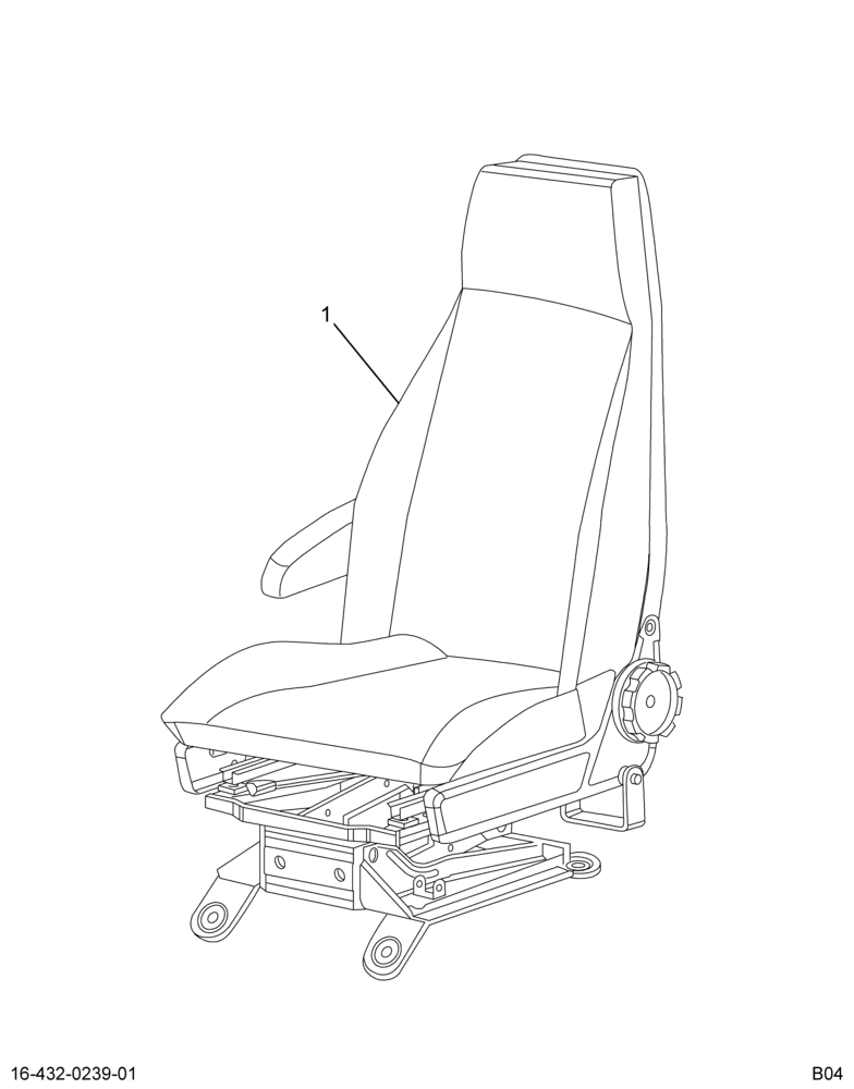 ..KIT SEATS     DRVR BUCKET PASS (Eng. 8C4O-7000034-SAW)