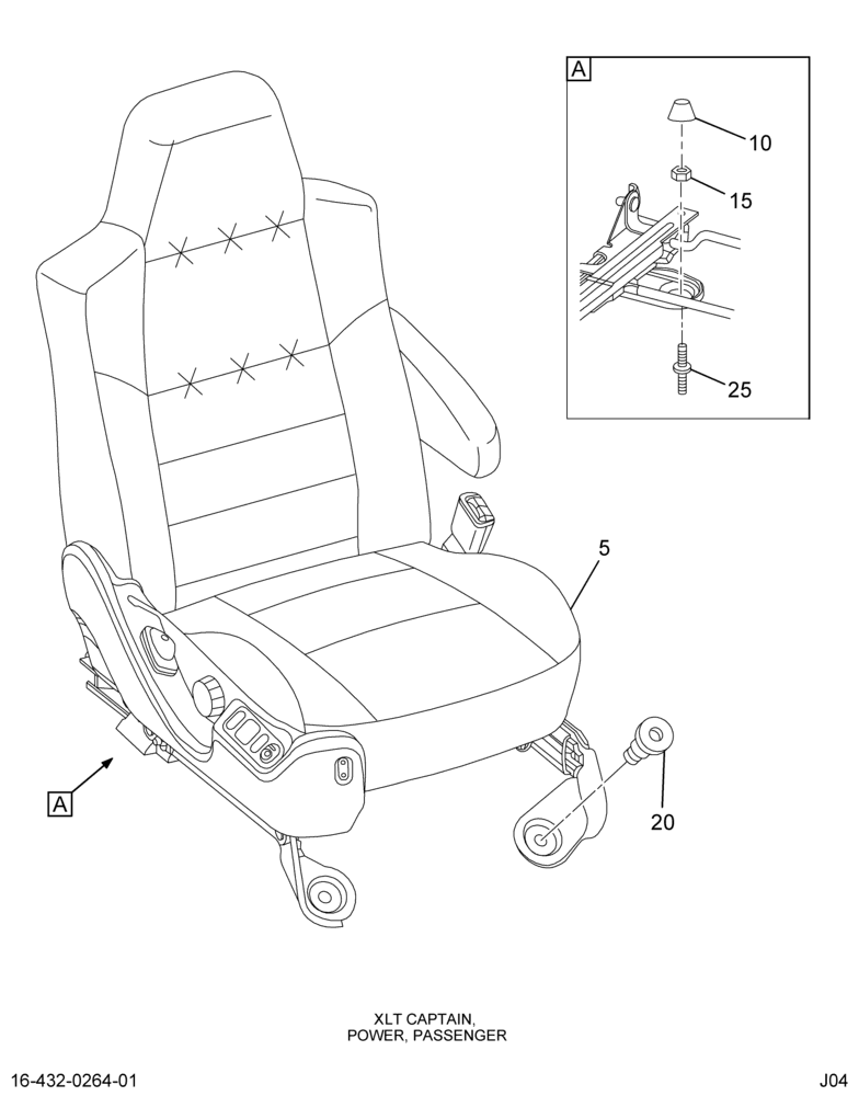 SEAT KITS; W/BELTS, SUPER CAB; XLT TRIM 9/9