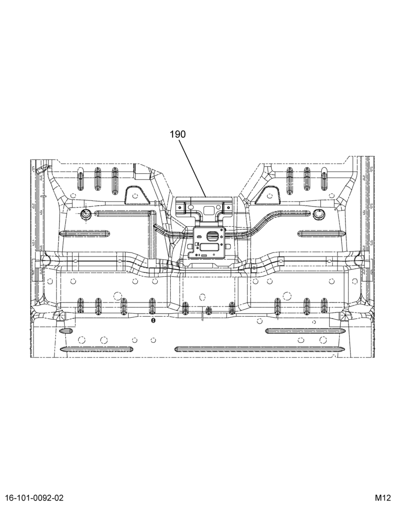 CAB ASM; FORD 4/4