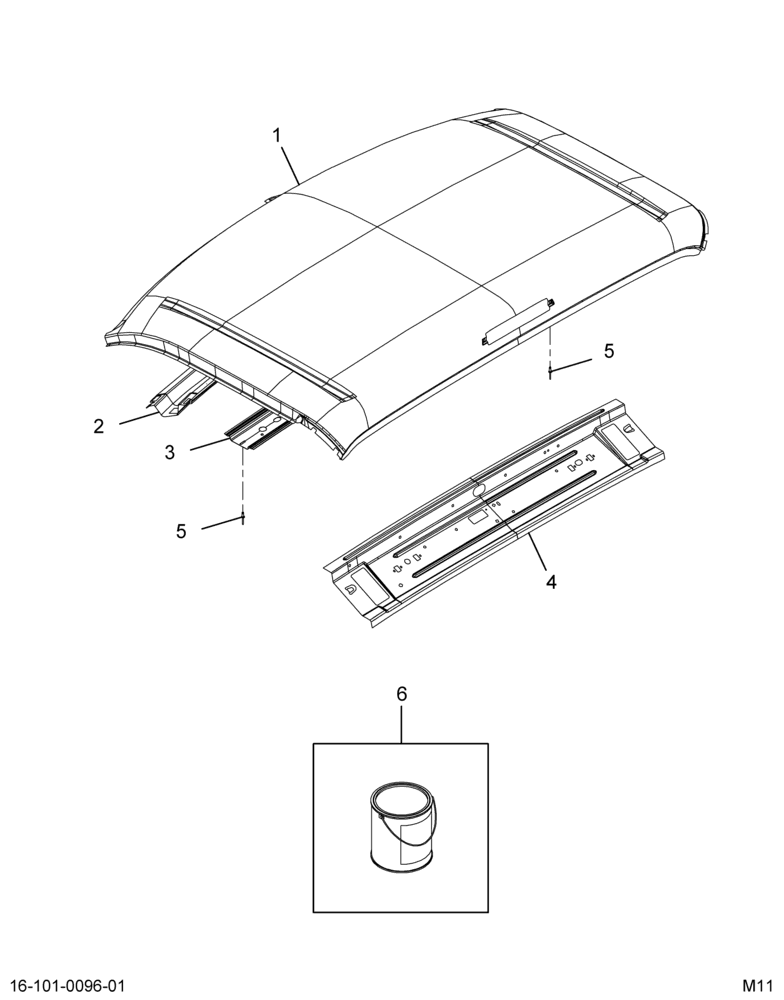 ....PANEL , ROOF ASM, REG CAB W/O (8C4Z-7050202-BA)