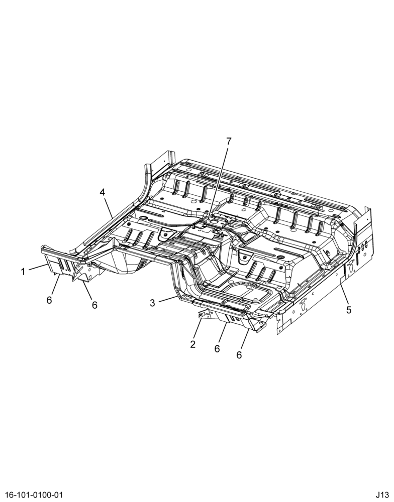 ....UNDERBODY, ASM, RC, W/20 SEAT (Intl. 3855504C94)