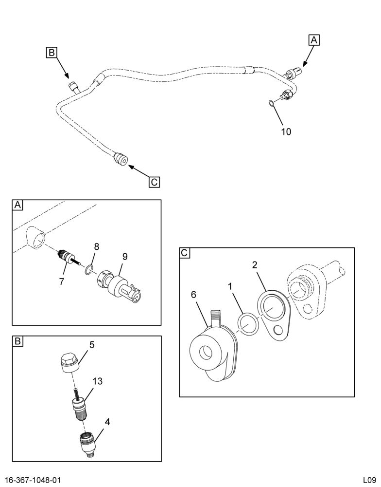 ..HOSE  A/C  ASSY COMP TO COND (8C4Z-19972-BA)