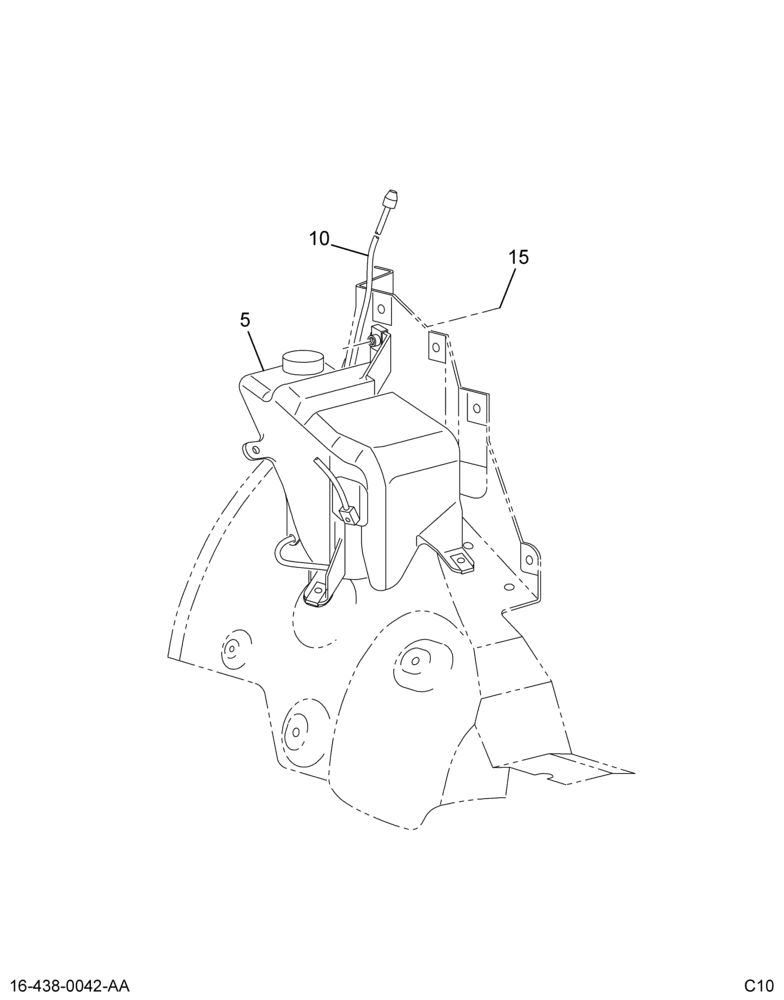 WINDSHIELD WASHER INSTL