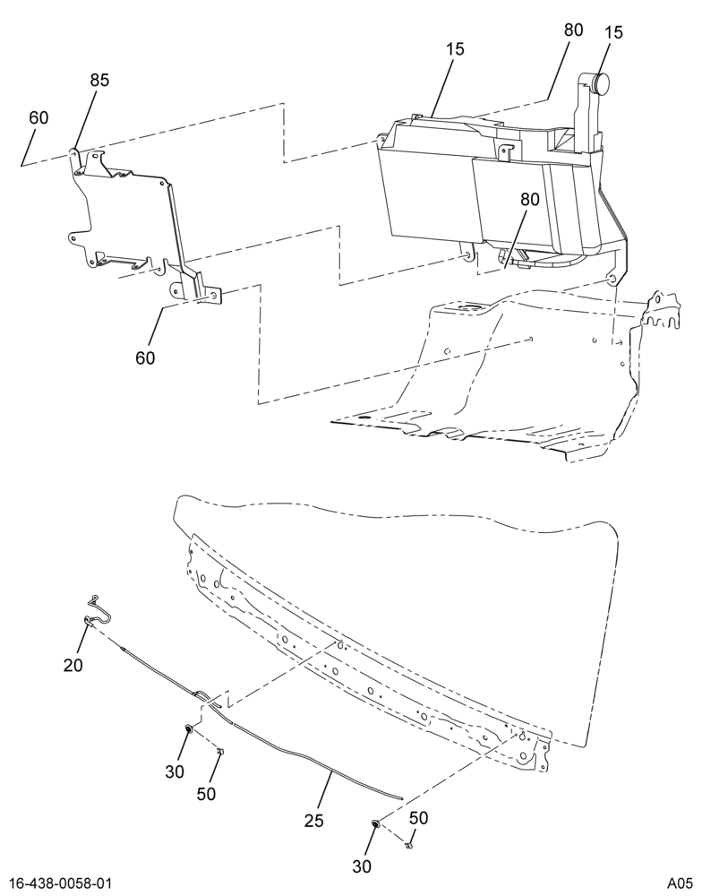 WINDSHIELD WASHER INSTL