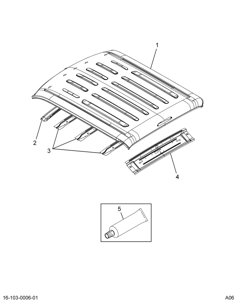 ..PANEL ASM ROOF CREW CAB W/SS (8C4Z-7250202-BA)