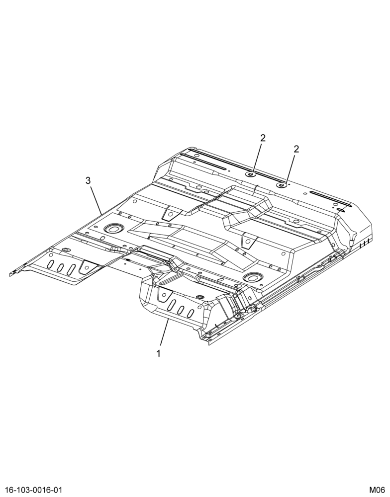 ........PANEL ASM FLOOR REAR (Intl. 3575767C8)