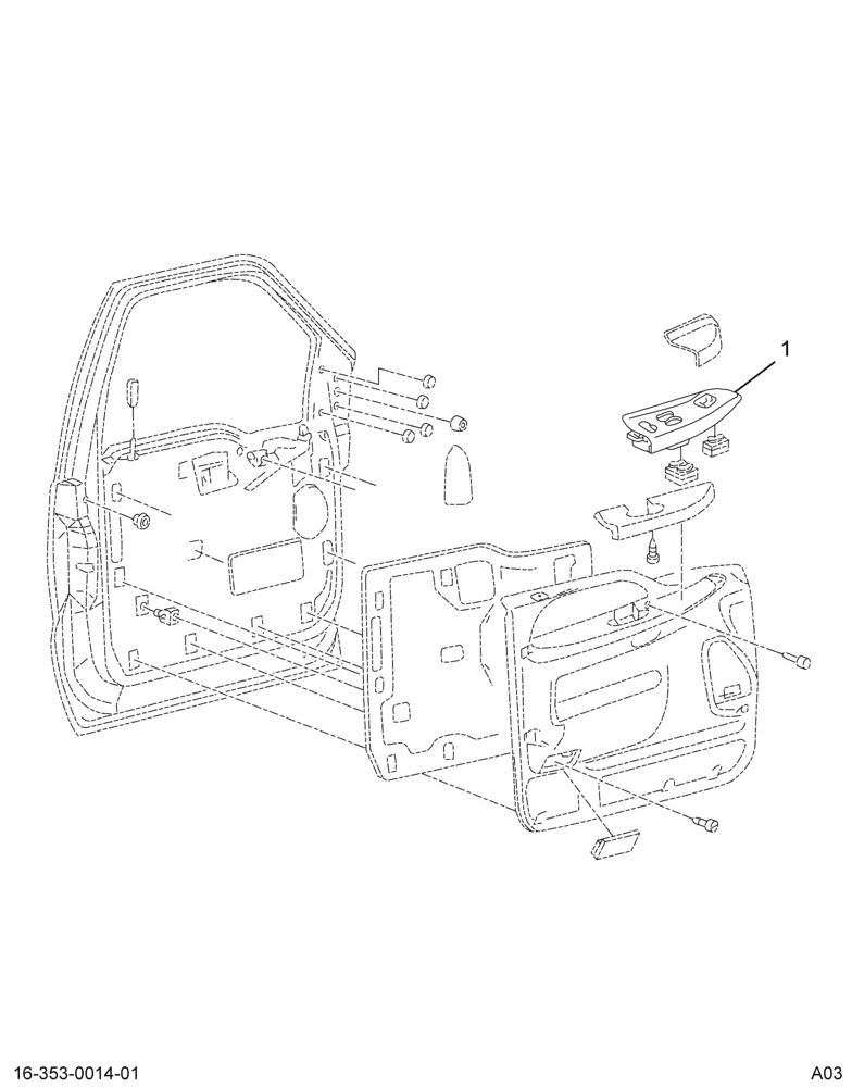 ..HOUSING SWITCH (Eng. YC35-14B134-BCJAB0)