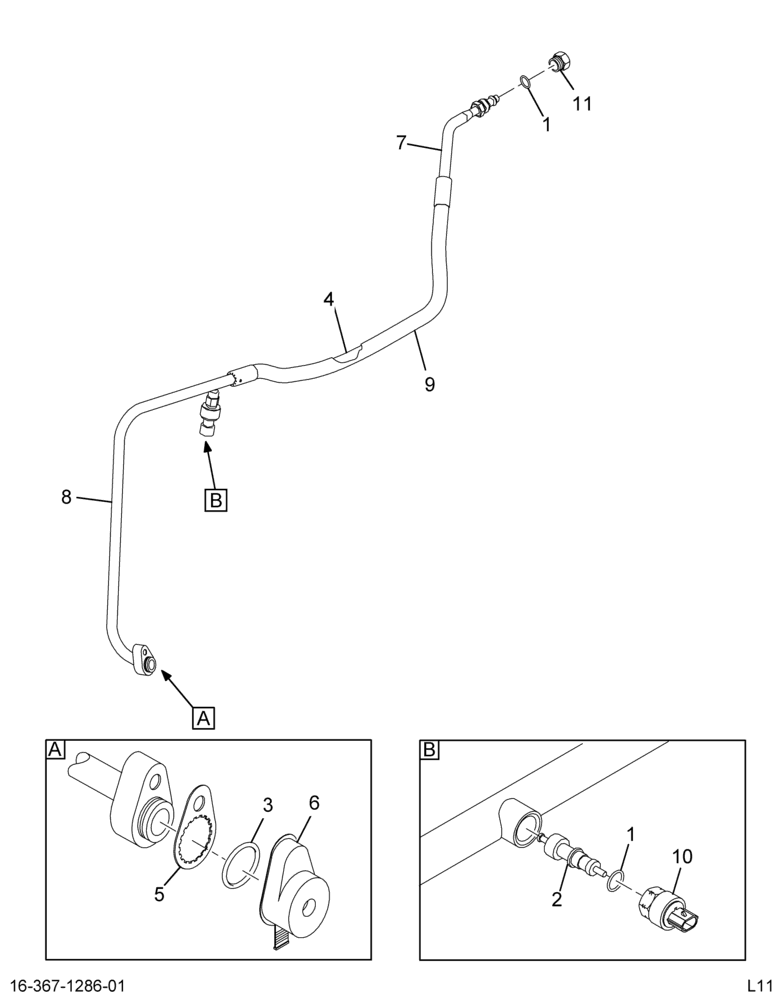 ..HOSE,A/C COND TO DRYER (CC4Z-19972-A)