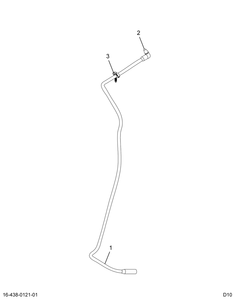 ..HOSE W/S WASHER (Intl. 3875135C91)