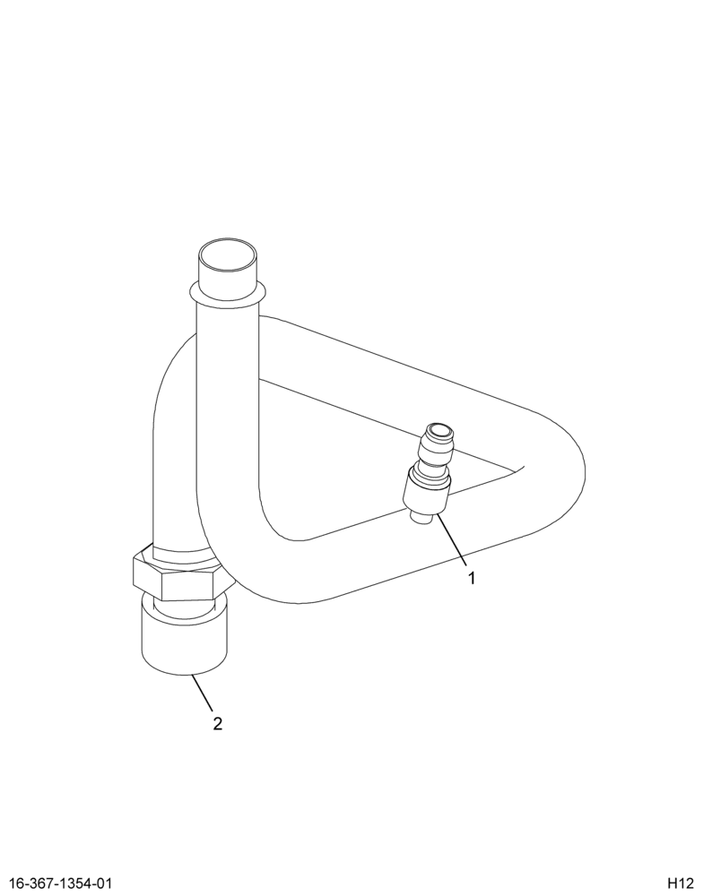 ....AC FITTING , EVAP OUT TUBE ASS (Intl. 3931984C1)