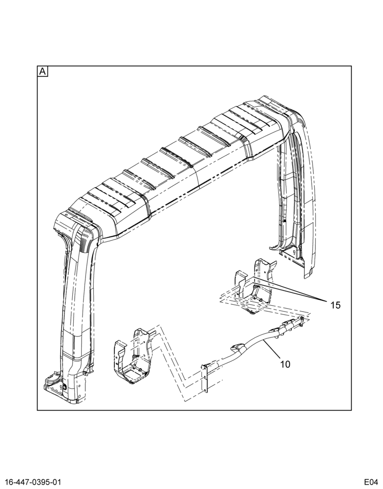 SEAT BELT MTG; UNDERBODY 2/2