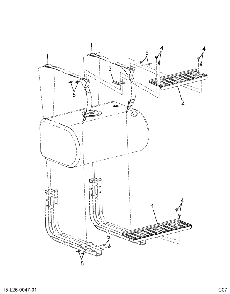 ..FUEL TANK  RSM  16" DP FL T (Intl. 3801348F91)