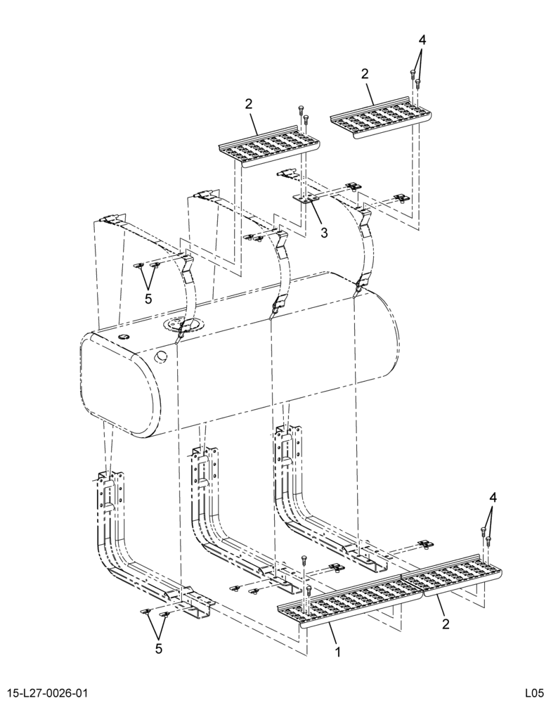 ..FUEL TANK, LSM, 13" DP FL T (Intl. 3790308F91)