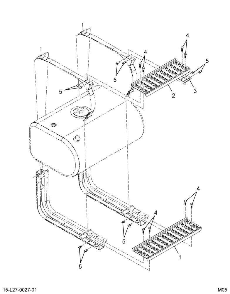 ..FUEL TANK, LSM, 13" DP FL T (Intl. 3790309F91)