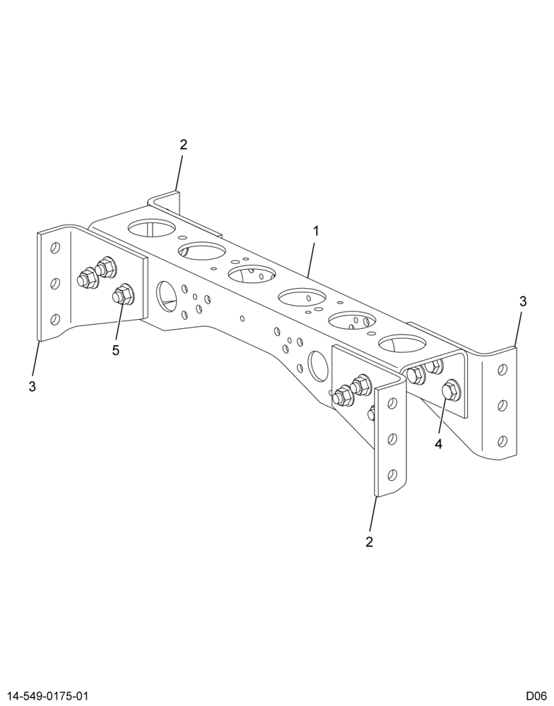 ..CROSSMEMBER   ASSY  5 PIECE - (Intl. 3612642C92)