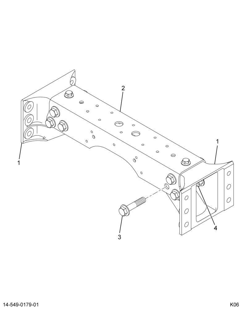 ..CROSSMEMBER,, ASSY (Intl. 3807806C91)