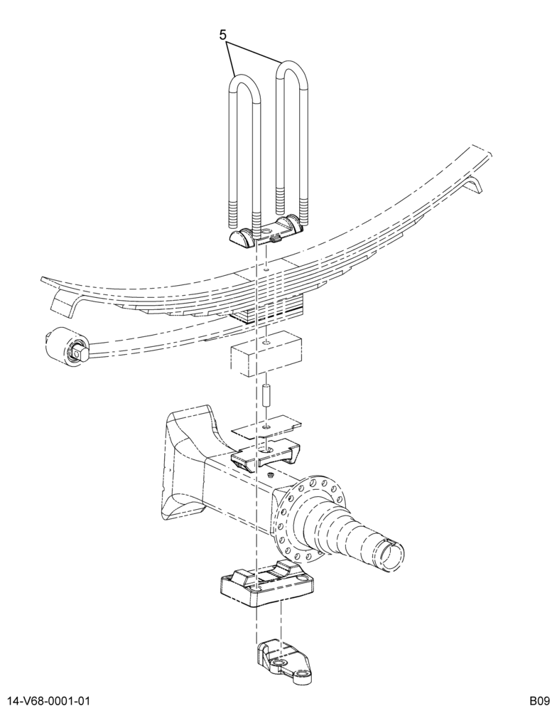 VARIRATE SUSP, U-BOLTS; 7/8"