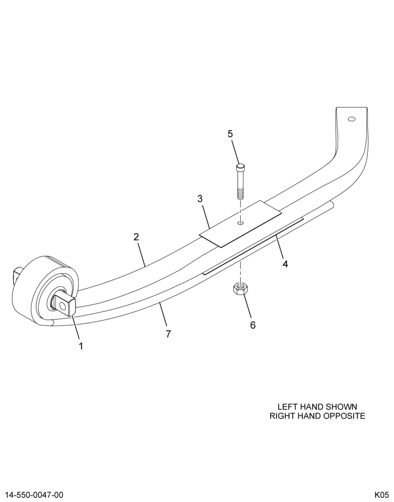 ..SPRING CHASSIS RR LT 20K (4C4Z-5560-EA)