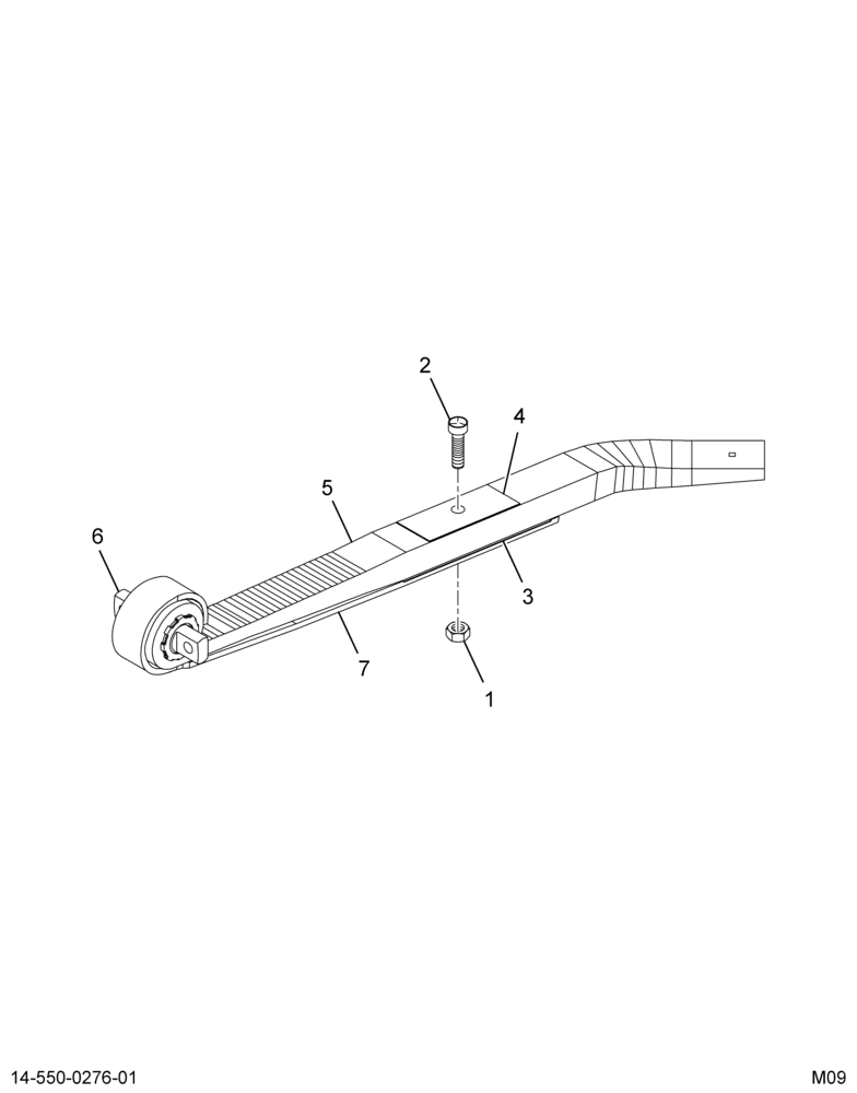 ..SPRING CHASSIS REAR R SUPPORT (4C4Z-5560-FB)