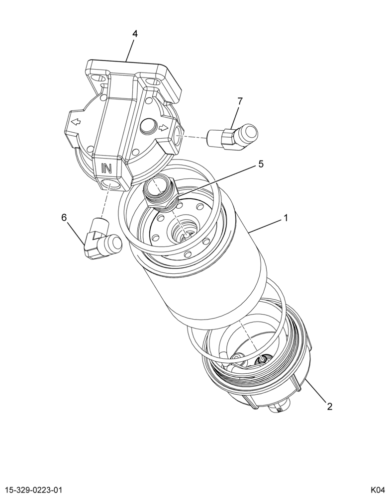 ..FILTER FUEL RACOR FILTER W/O H (4C4Z-9155-CA)