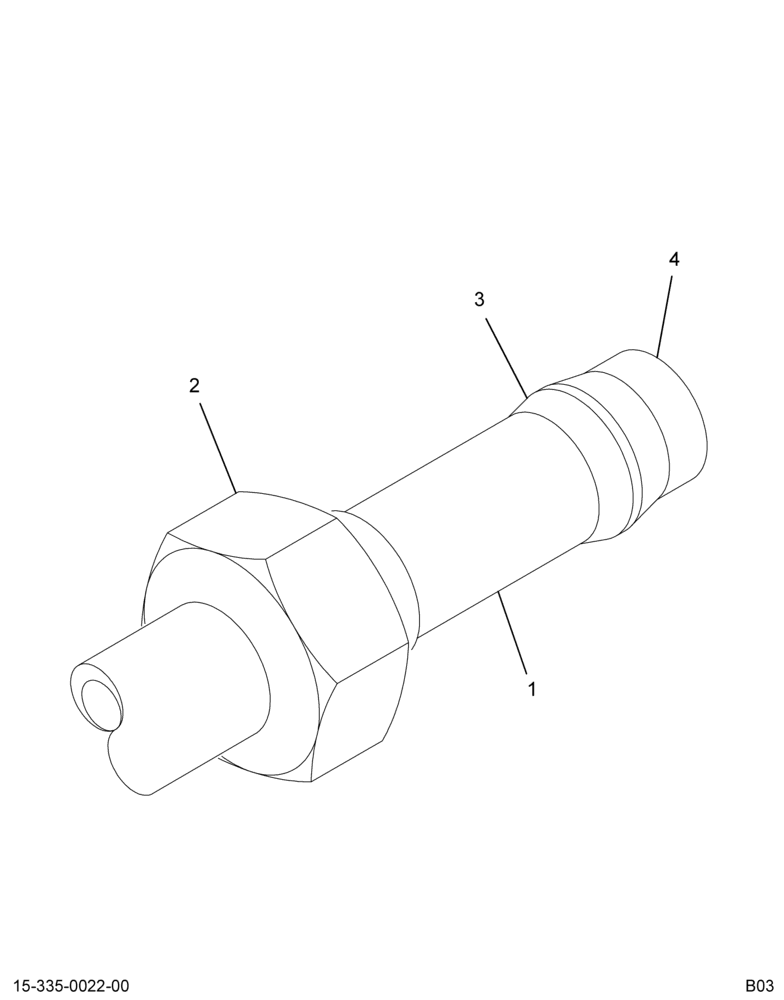 ..TUBE,AIR ASSY NYLON 3/8" OD (Intl. 2015441C2)