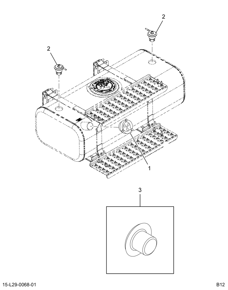 ..FUEL TANK , TANK CAP, VENT (Intl. 3929393F92)