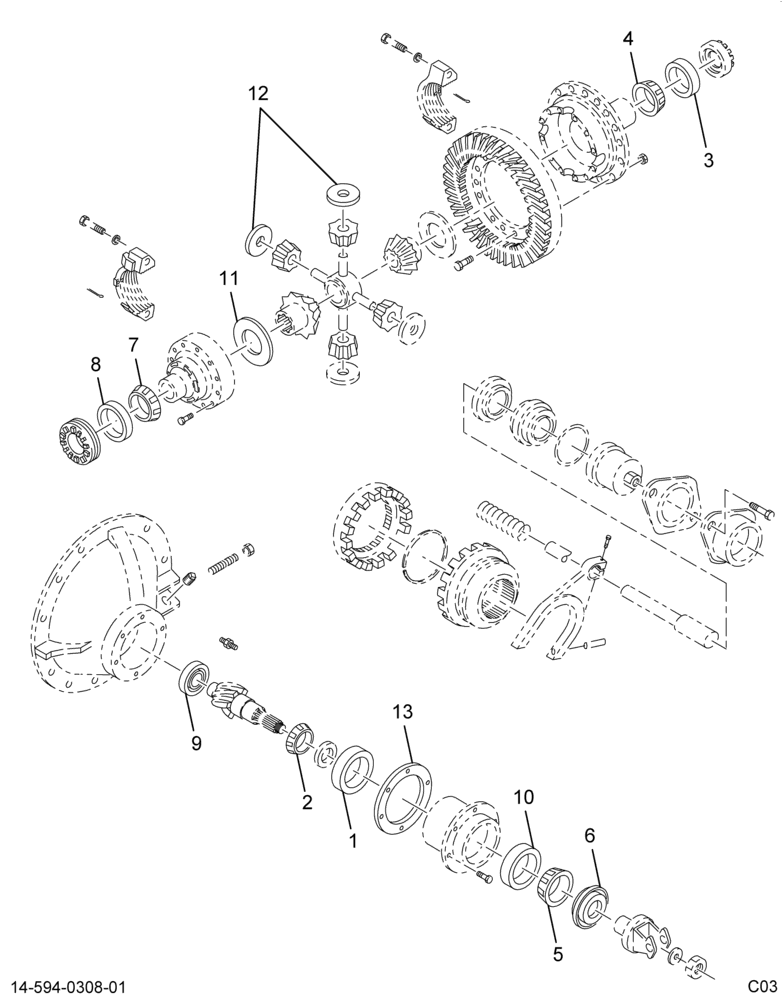 ......KIT-DIFF BRG/SEAL 23090S/D/A (4C4Z-3C369-AA)