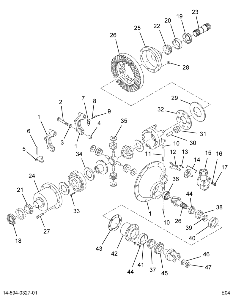 ....DIFFERENTIAL-6.17/8.40 14CEL (4C4Z-4026-ADA)