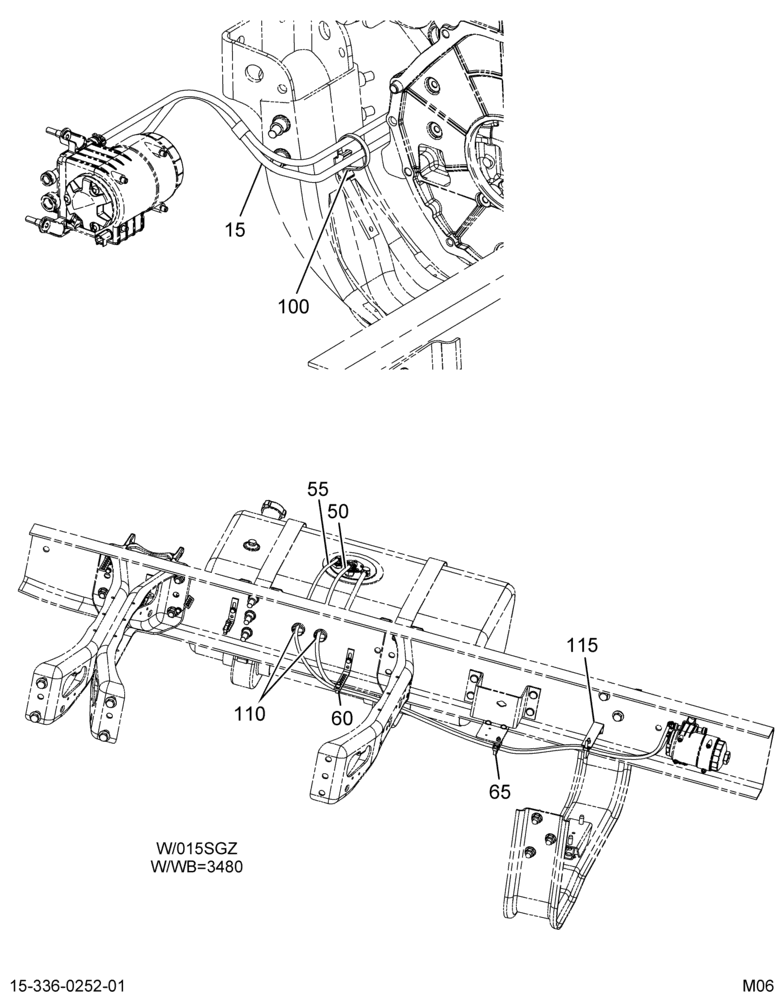 Схема установки W300227-A
