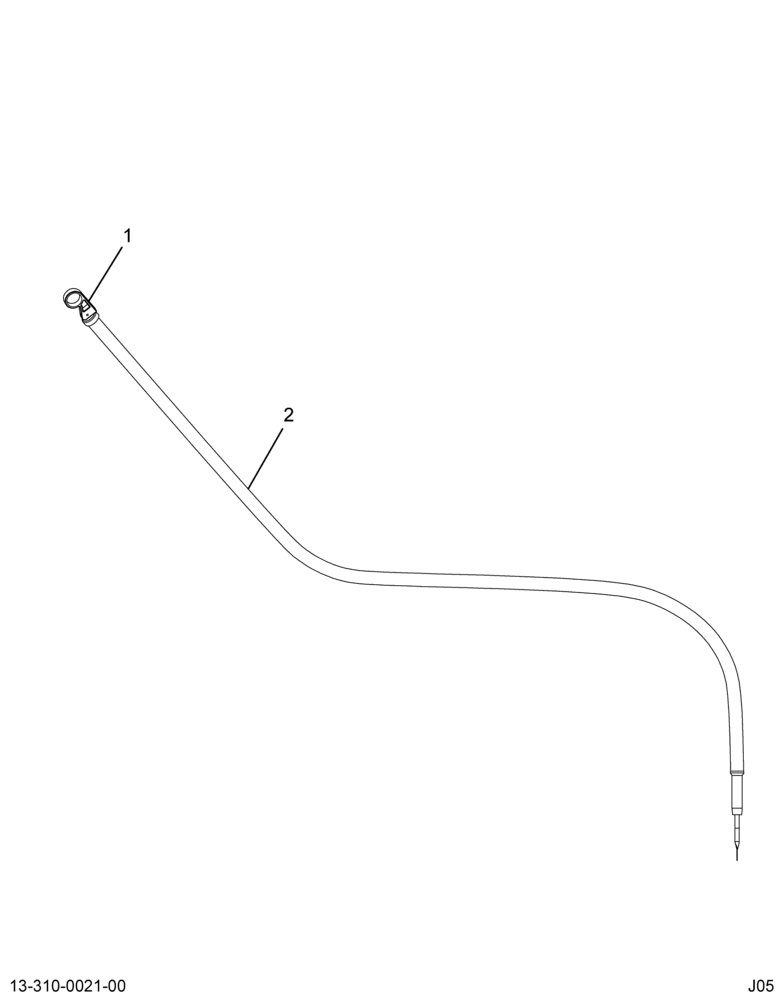 ..TUBE AUTO XMSN OIL LEVEL GAUGE (4C4Z-7A228-GA)
