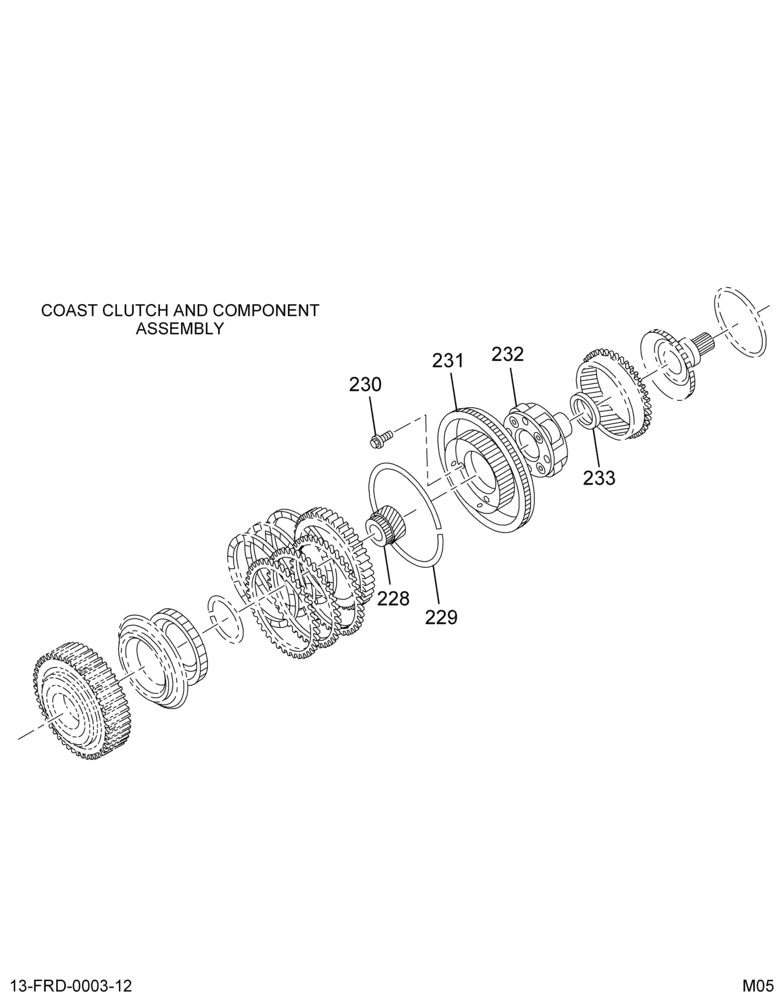 ....TRANSMISSION AUTO 13ADL FORD (Eng. 5C3P-7003-MB) 12/12