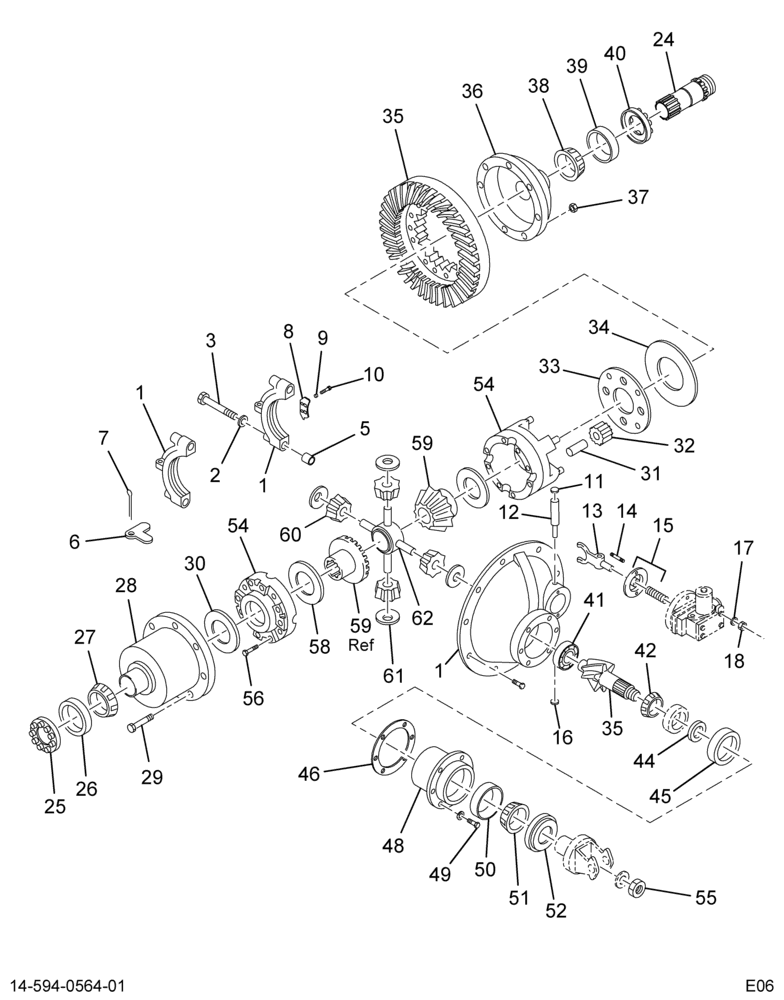 ....DIFFERENTIAL 2SPD 6.14/8.38 (6C4Z-4200-B)