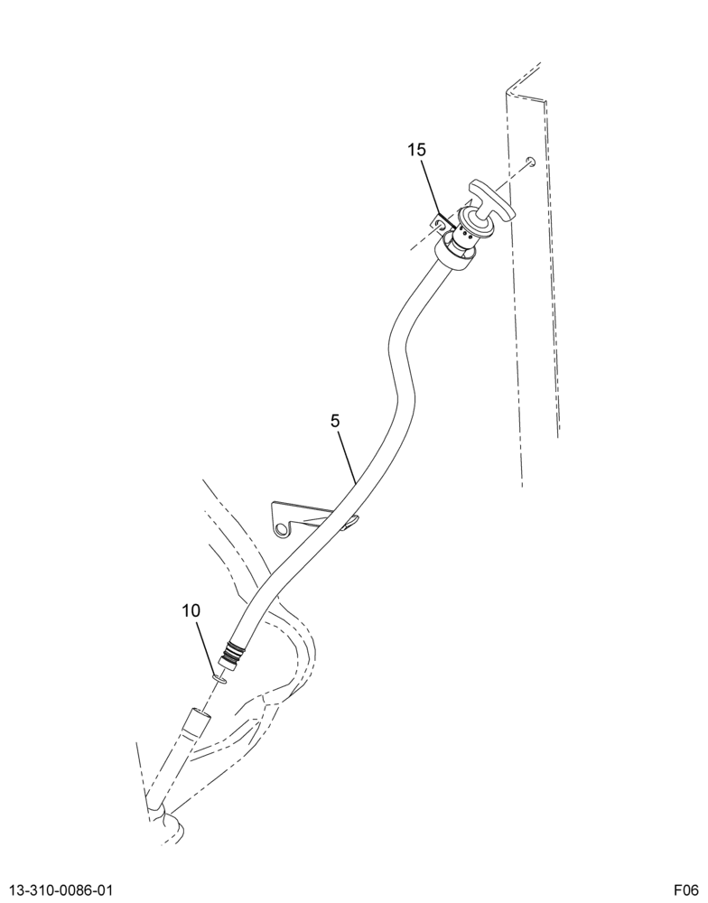 XMSN OIL GAUGE INSTL; JV