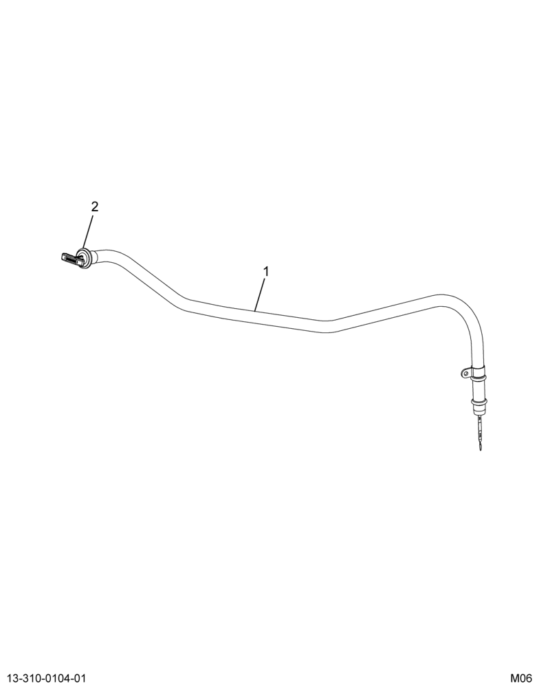 ..TUBE,AUTO XMSN OIL, LOCKING AS (8C4Z-7A228-EA)