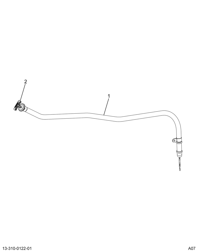 ..TUBE,AUTO XMSN OIL, LOCKING AS (8C4Z-7A228-BA)