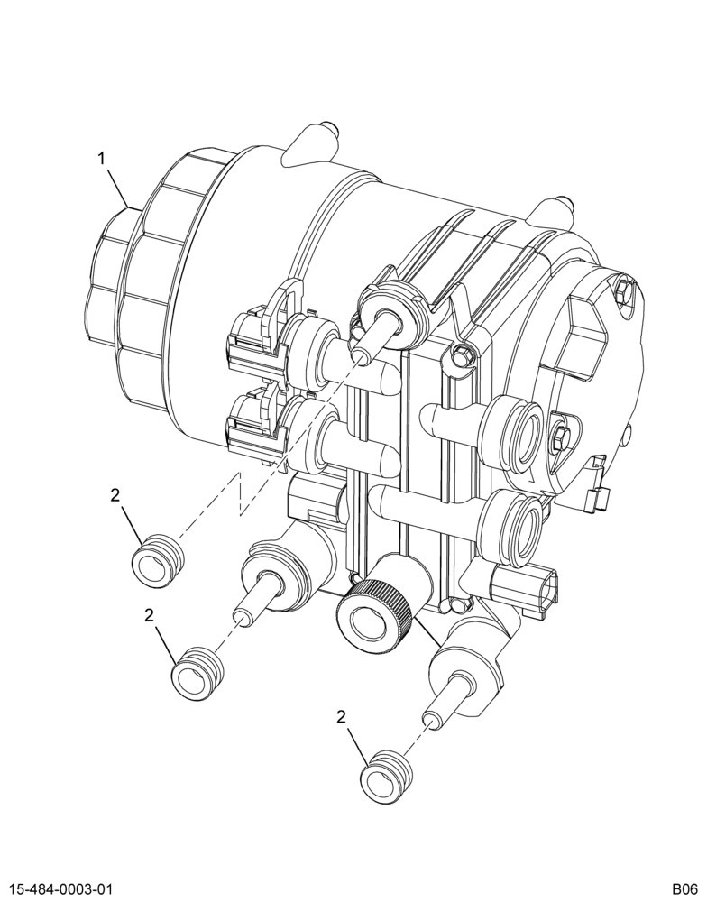 ....KIT HFCM SVC UNIT W/GROMMETS (6E7Z-9N180-A)