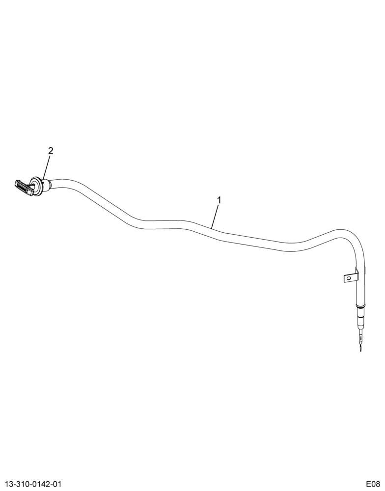 ..TUBE AUTO XMSN OIL  LOCKING AS (8C4Z-7A228-DA)