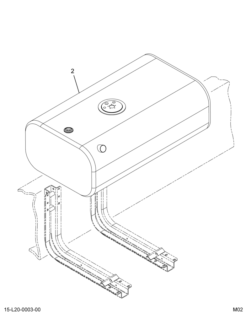 ..TANK FUEL*45 GAL RECT  RSM  13 (Eng. 4C4O-9010-AGA)
