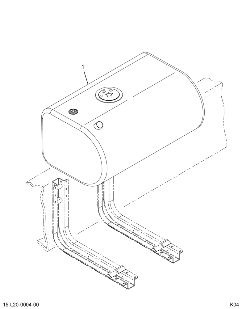 ..TANK FUEL*50 GAL D-STYLE  RSM (Eng. 4C4O-9010-NA)