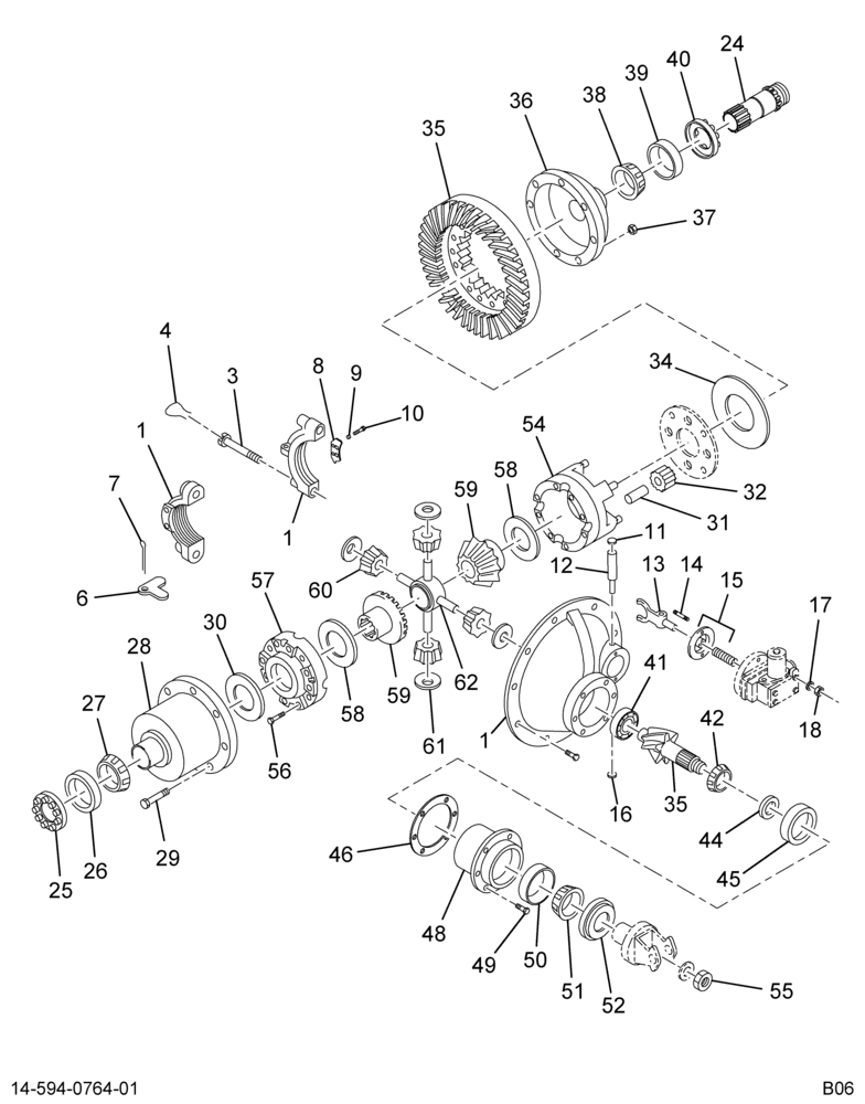 ....DIFF  RR 2SPD 19060T 4.11 39IN (4C4Z-4200-C111)