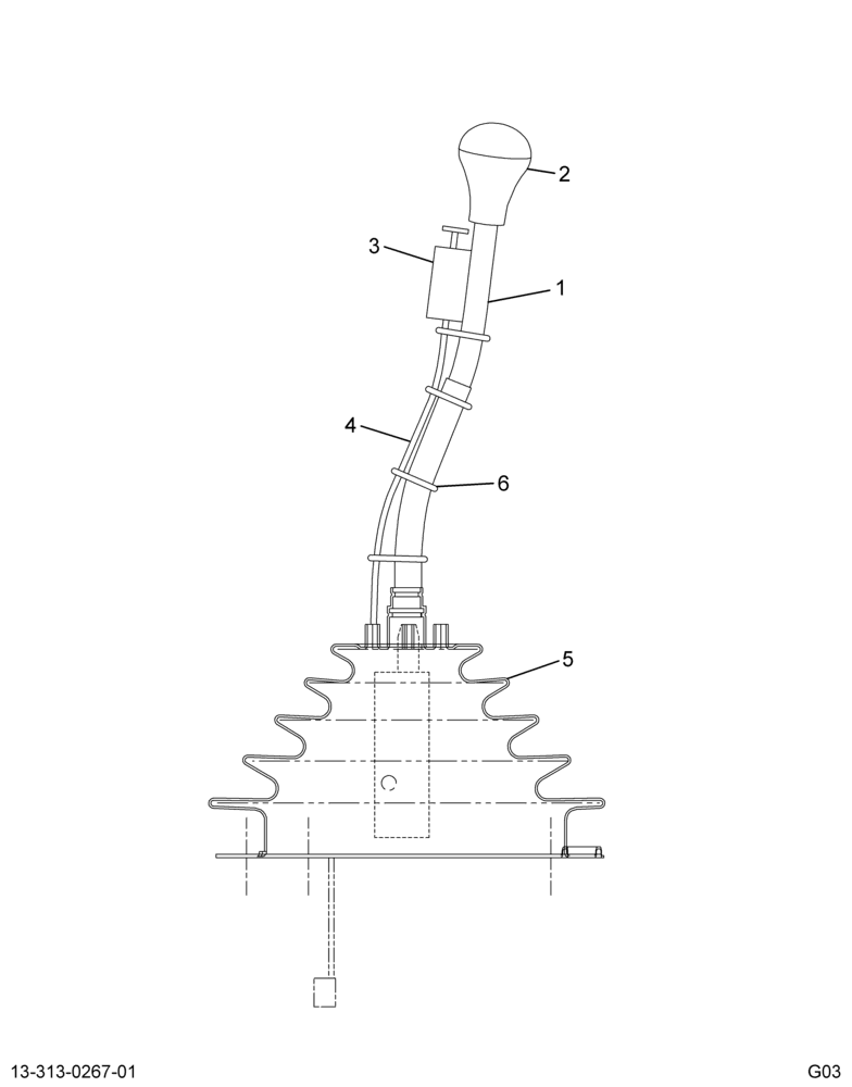 ..LEVER XMSN*LEVER  XMSM*  EATON (Eng. 4C4O-7210-RA)