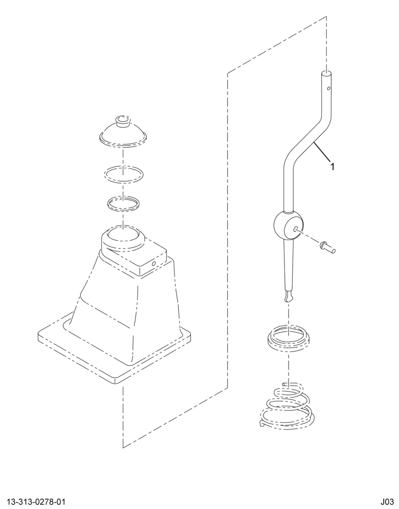 ....HOUSING CONTROL W/LEVER*LEVER (4C4Z-7210-A)