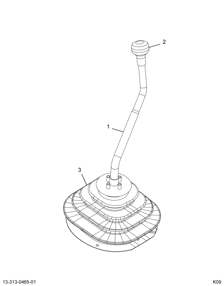 ..LEVER XMSN  ASSY EATON 6-SPD N (Intl. 3711475C91)