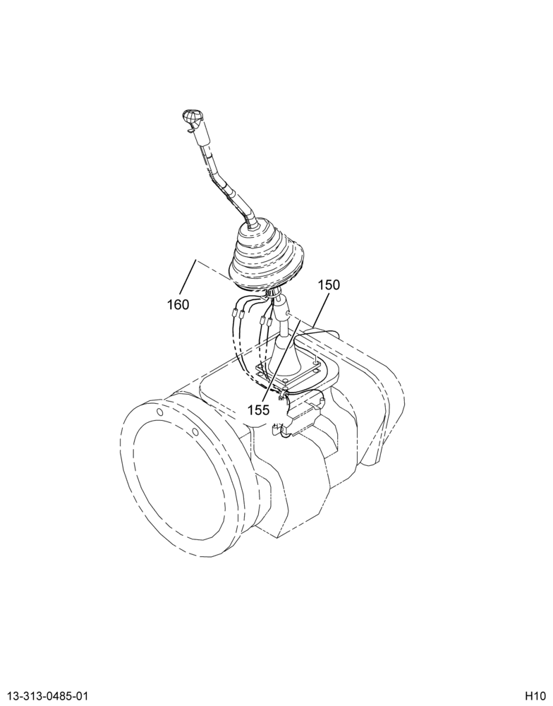 XMSN CONTROLS; SHIFT LEVER & BOOT,MANUAL 2/2