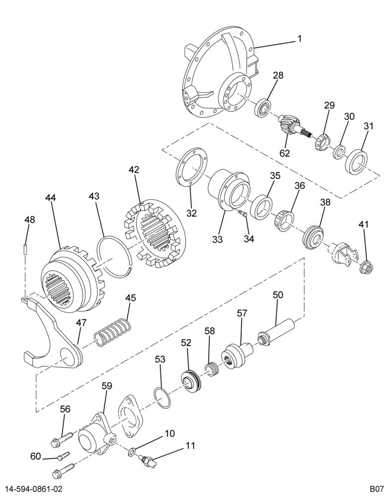 ....DIFFERENTIAL RR 4.11 14AGR AEW (4C4Z-4200-C39) 2/2