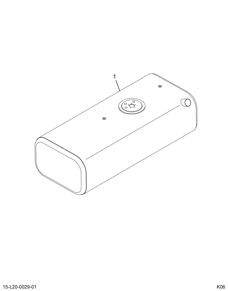 ..FUEL TANK  RSM 65 GAL 13" D (Intl. 3801318F91)